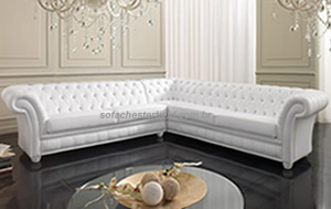 sofá chesterfield canto cor branco sofá chesterfield canto